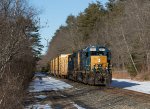 CSXT 2514 Leads L053-19 at Gray, ME